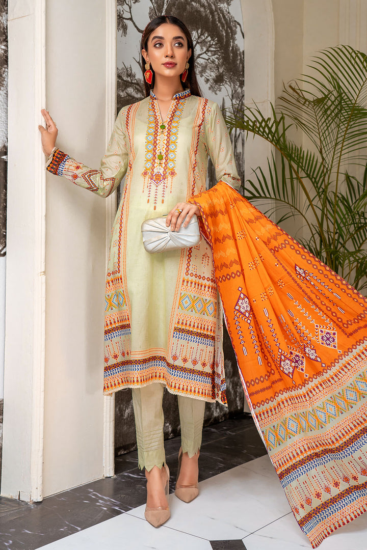 0288-PRINT-A DIGITAL PRINTED LAWN UNSTITCHED