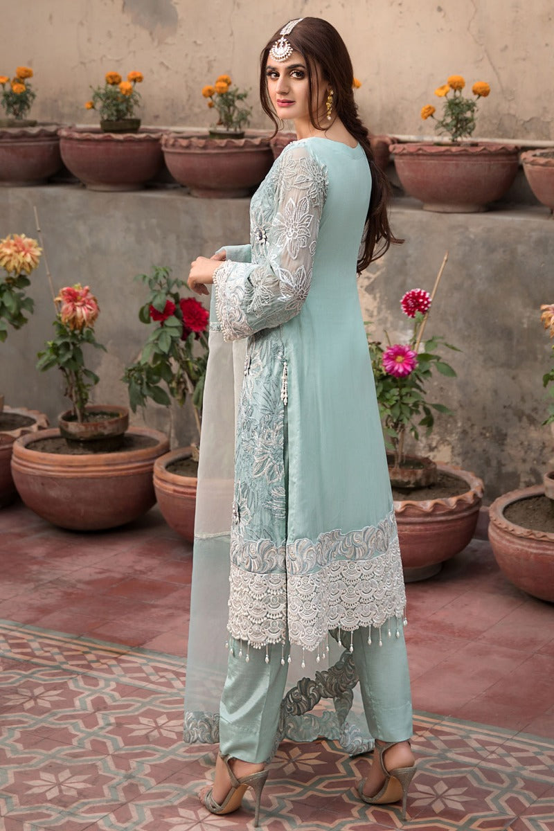2348-PEARL-OASIS EMBROIDERED CRINKLE CHIFFON UNSTITCHED
