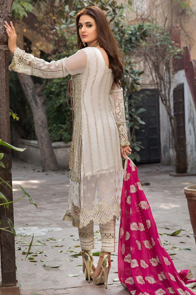 2350-IVORY-ALLURE EMBROIDERED CRINKLE CHIFFON UNSTITCHED