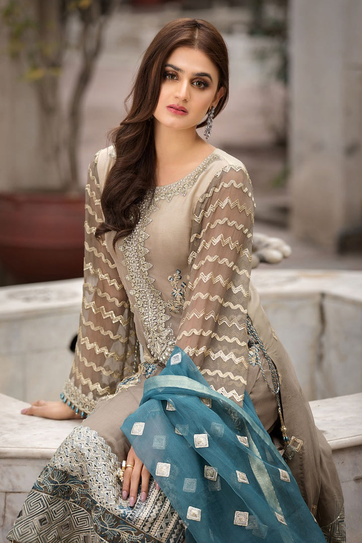 2351-ASHER-OMBRE EMBROIDERED CRINKLE CHIFFON UNSTITCHED