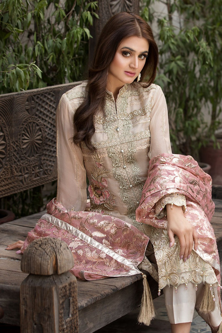 2356-ROSCATE-MESH EMBROIDERED CRINKLE CHIFFON UNSTITCHED