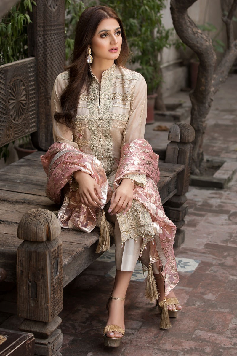 2356-ROSCATE-MESH EMBROIDERED CRINKLE CHIFFON UNSTITCHED