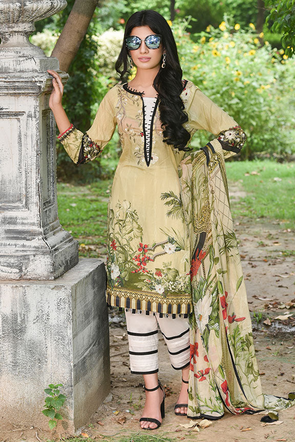 2312-CARNATION DIGITAL PRINTED LAWN UNSTITCHED